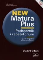 Okładka książki New Matura Plus Podręcznik i repetytorium z płytą CD