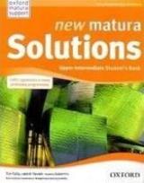 Okładka książki New Matura Solutions Upper-Intermediate Student's Book Poziom rozszerzony