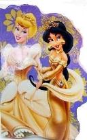 Opakowanie Notes kształtowy A6 Księżniczki (mix wzorów)