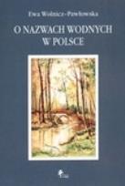 Okładka książki O nazwach wodnych w Polsce