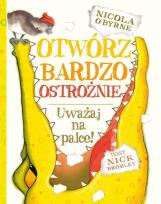 Okładka książki Otwórz bardzo ostrożnie