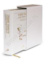 Okładka książki Pismo Święte ST i NT etui, skóra biała