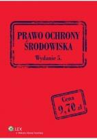 Okładka książki Prawo ochrony środowiska