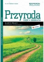 Okładka książki Przyroda LO cz.4 Geogr. Ciekawi świata KP OPERON