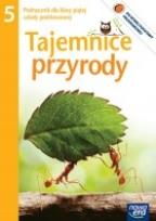 Okładka książki Przyroda SP  5 Tajemnice przyrody Podr+CD NE