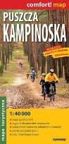 Okładka książki Puszcza Kampinoska mapa turystyczna 1:40 000