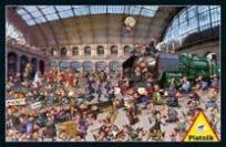 Okładka książki Puzzle 1000 Ruyer, Stacja kolejowa