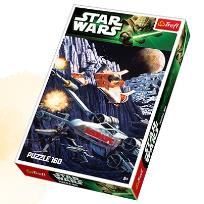 Opakowanie Puzzle 160 Star Wars Pościg TREFL