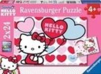 Okładka książki Puzzle 2x24 Świat Hello Kitty