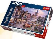 Okładka książki Puzzle 3000 Wesołe miasteczko TREFL