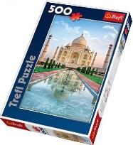 Okładka książki Puzzle 500 Taj Mahal TREFL