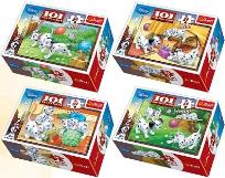 Okładka książki Puzzle 54 mini 101 Dalmatyńczyków 3 TREFL