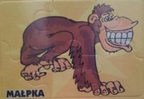 Okładka książki Puzzle 6 Małpka
