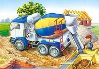 Okładka książki Puzzle 60 Betoniarka CASTOR