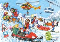 Okładka książki Puzzle 60 Mountain Rescue CASTOR