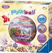 Okładka książki Puzzle kuliste 72 Jednorożec