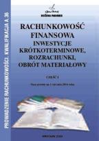 Okładka książki Rachunkowość Finansowa Część I w.2013