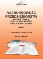 Okładka książki Rachunkowość Przedsiębiorstw Część II w.2013