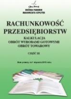 Okładka książki Rachunkowość Przedsiębiorstw Część III w.2012