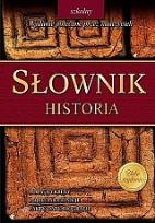 Okładka książki Słownik szkolny - historia GREG