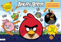 Okładka książki Super kolorowanki z ćwiczeniami Angry Birds