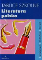 Okładka książki Tablice szkolne Literatura polska
