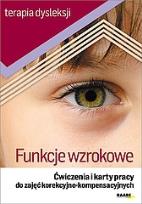 Okładka książki Terapia dysleksji Funkcje wzrokowe