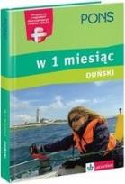 Okładka książki W 1 miesiąc - Duński + CD PONS