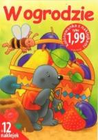 Okładka książki W ogrodzie - Kolorowanka z naklejkami