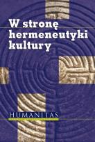 Okładka książki W stronę hermaneutyki kultury