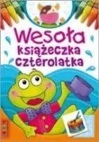 Okładka książki Wesoła książeczka czterolatka LITERKA