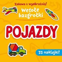 Okładka książki Wesołe bazgrołki. Pojazdy