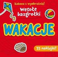 Okładka książki Wesołe bazgrołki. Wakacje