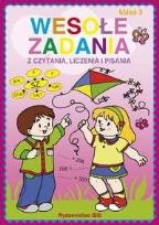 Okładka książki Wesołe zadania z czytania, liczenia i pisania Klasa 3