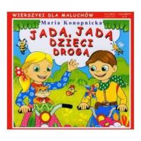 Okładka książki Wierszyki Jadą, jadą dzieci drogą