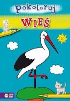 Okładka książki Wieś - pokoloruj