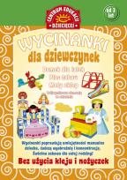 Okładka książki Wycinanki dla dziewczynek. Dom dla lalek,...