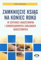 Okładka książki Zamknięcie ksiąg na koniec roku