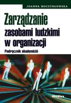 Okładka książki Zarządzanie zasobami ludzkimi w organizacji