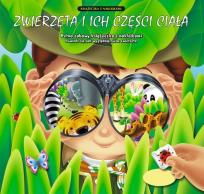 Okładka książki Zwierzęta i ich części ciała Naklejki