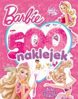 Okładka książki 500 naklejek. Barbie 2