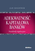 Okładka książki Adekwatność kapitałowa banków