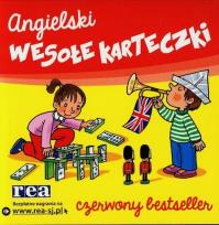 Opakowanie Angielski Wesołe karteczki czerwony bestseller