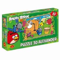 Okładka książki Angry Birds Rio. Puzzle 30 -  Szalony koncert ALEX