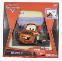 Opakowanie Auta 2 Puzzle drewniane Złomek