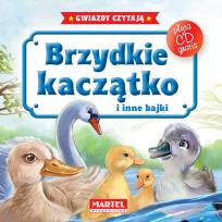 Okładka książki Bajki do poduszki- Brzydkie Kaczątko... +CD