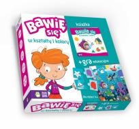 Okładka książki Bawię się w kształty i kolory + gra