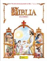 Okładka książki Biblia dla dzieci w.2013 biała