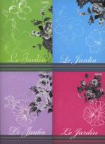 Opakowanie Brulion A5 Top-2000 w kratkę 96 kartek Le Jardin mix