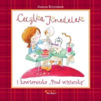 Okładka książki Cecylka Knedelek i kawiarenka ''Pod wisienką